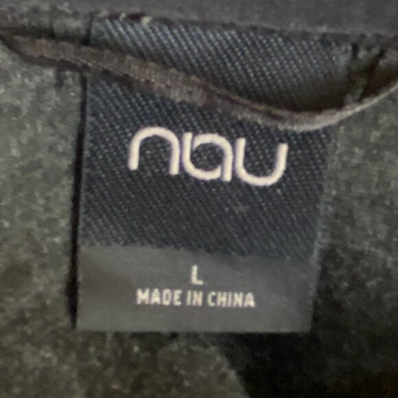 Nau Randygoat Wool Blend Full Zip Jacket Charcoal Gray Shearling Gorpcore Ski-L - Picture 12 of 14